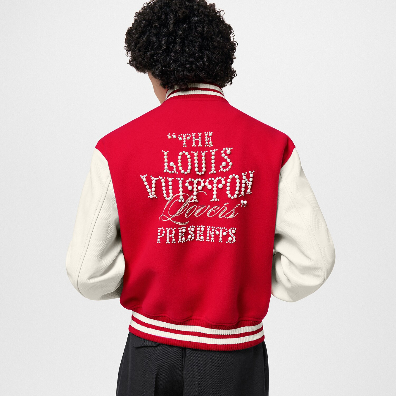 Louis Vuitton Mix Leather Varsity Blouson